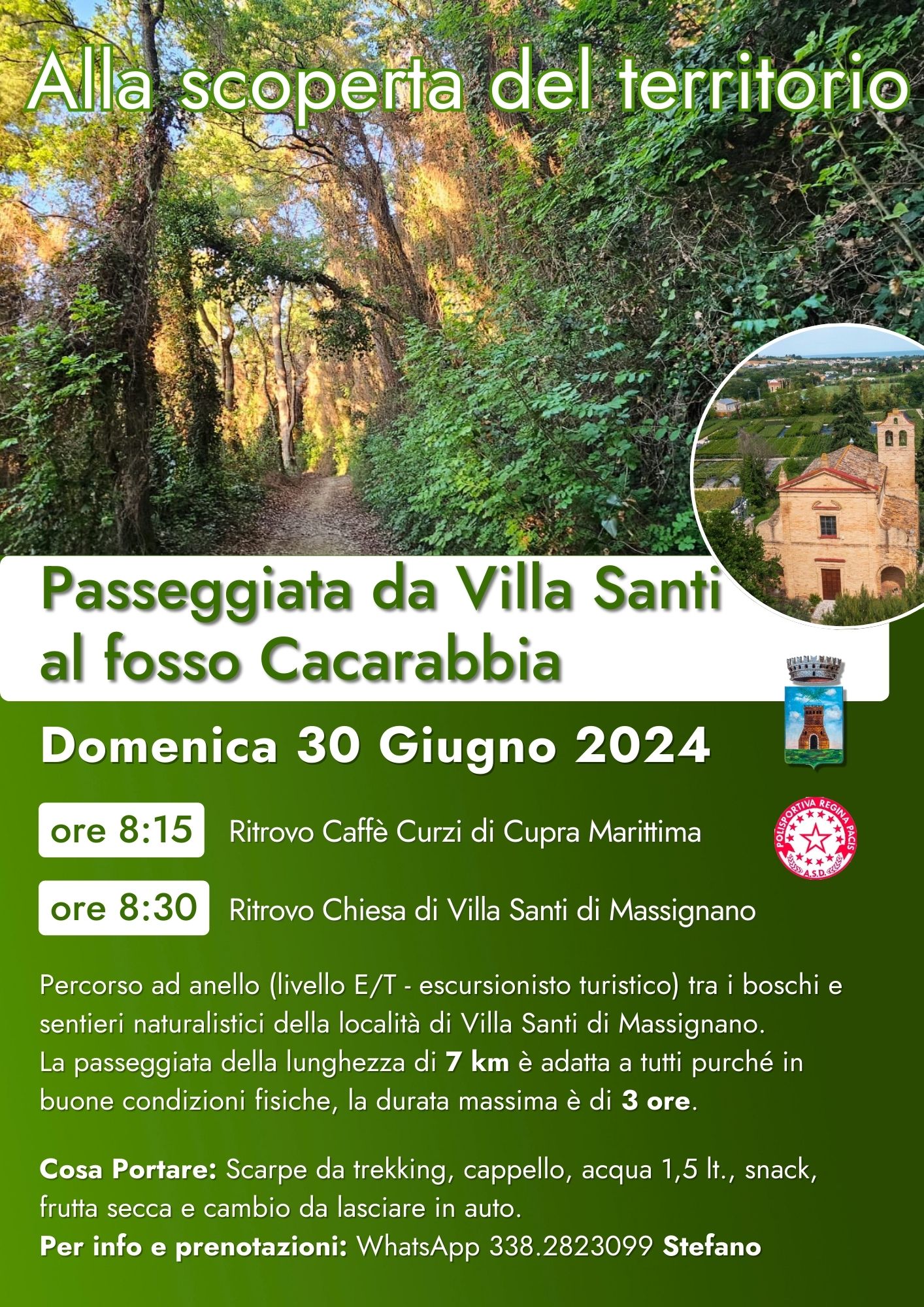 Alla scoperta del territorio - Villa Santi fosso Cacarabbia